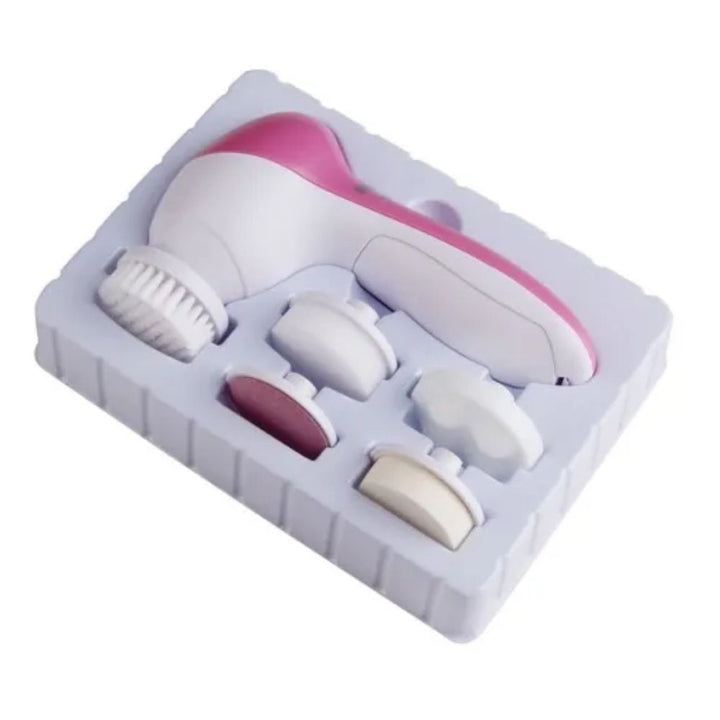 x2 Cepillo Limpieza Masajeador Facial 5 en 1